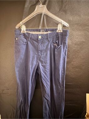 Ben Sherman Navy Blue Chinos